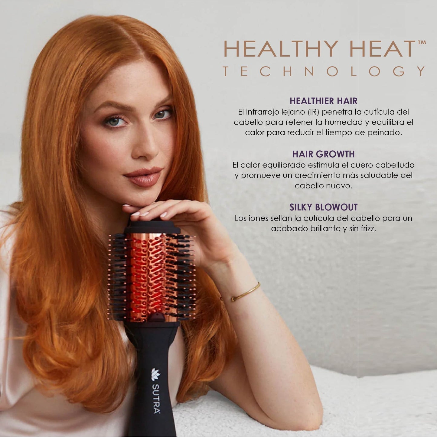 Infrared Ionic Blowout Brush