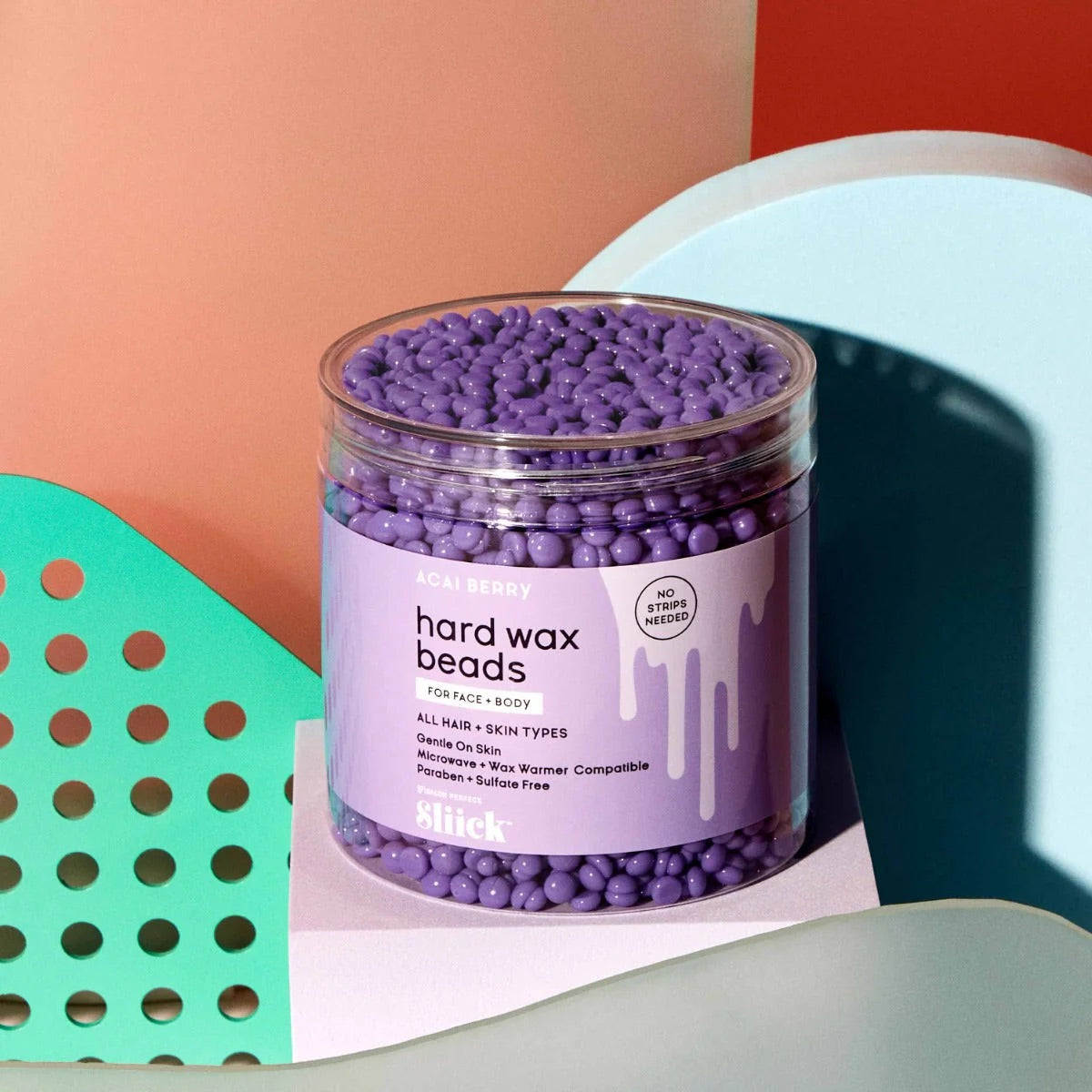 Cera Sliick Acai Berry Hard Wax Beads 226 Gr
