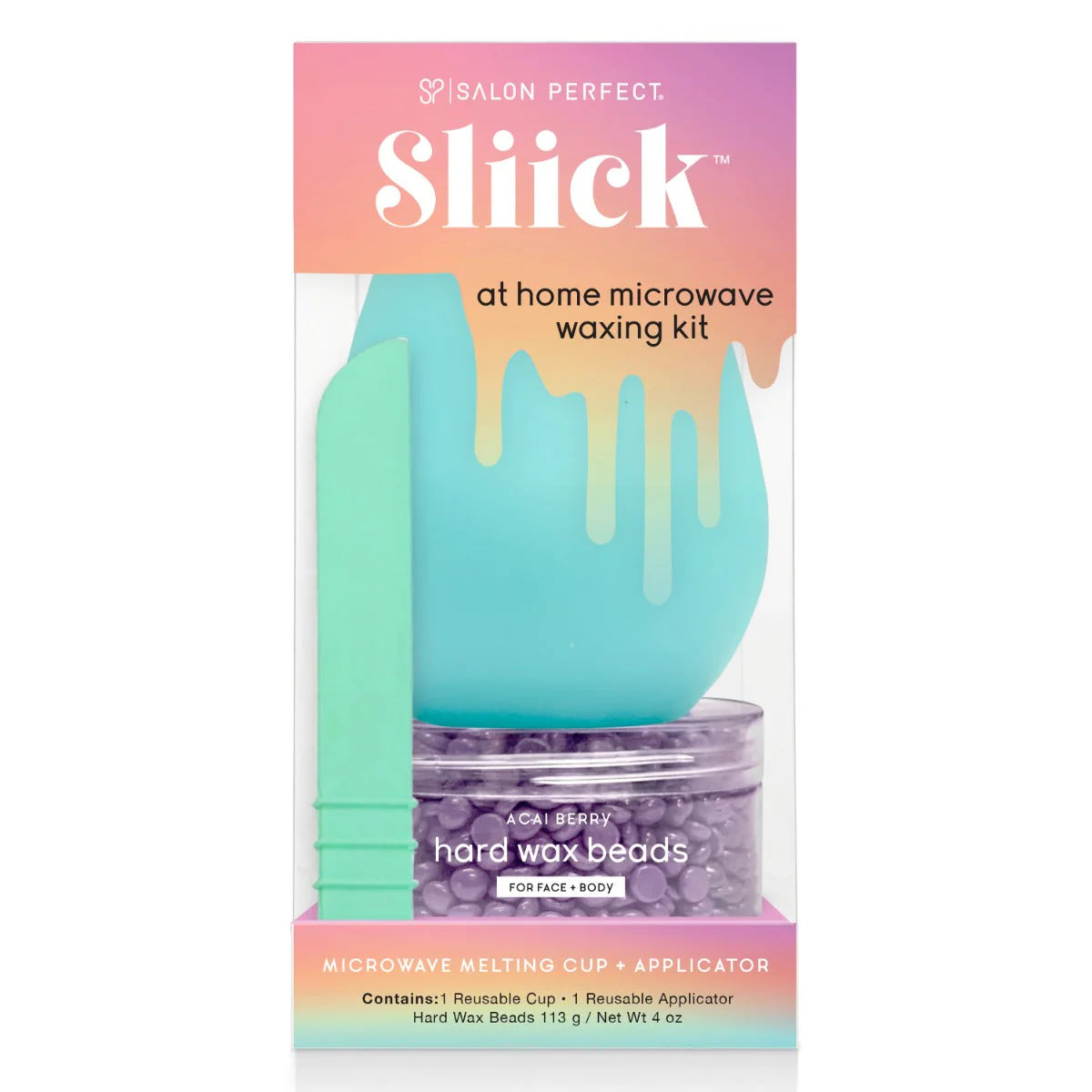 Kit Depilación Sliick At Home Microwave Waxing Kit 113 Gr